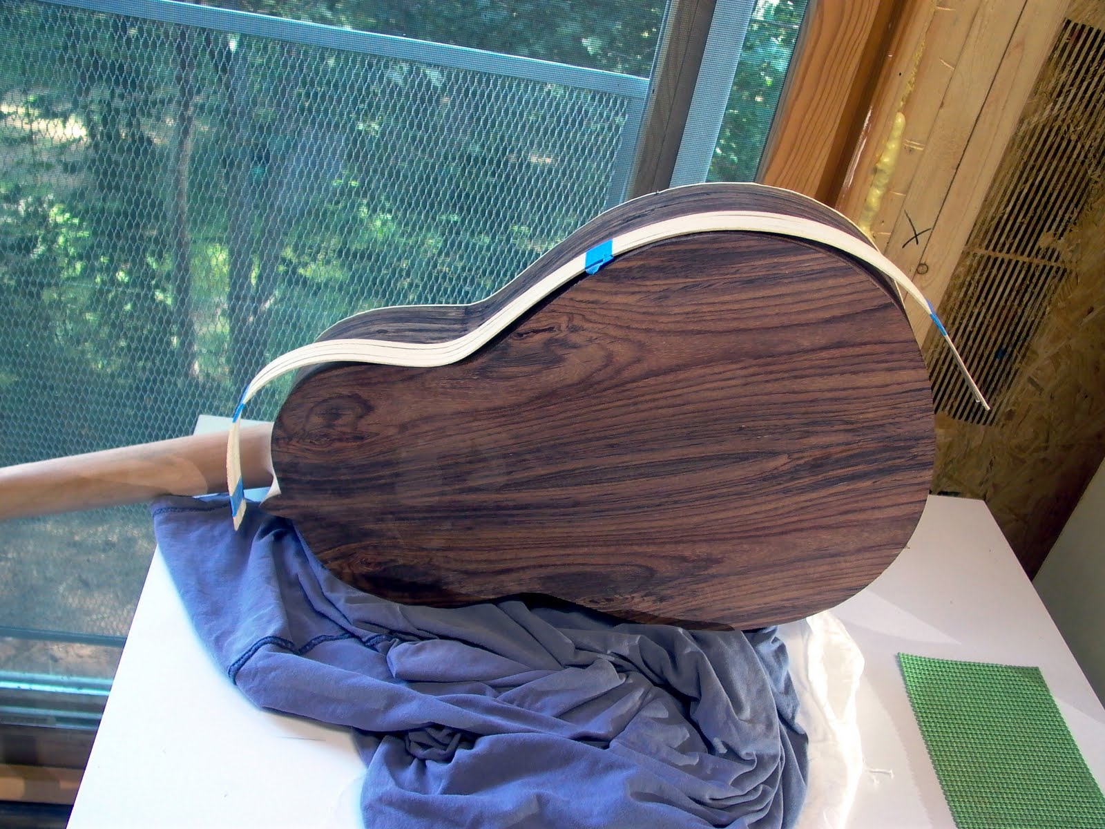 ThreeQuartersLeft Acoustic guitar binding