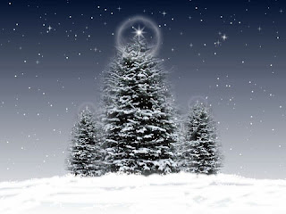 New Year Snow Tree Wallpapers