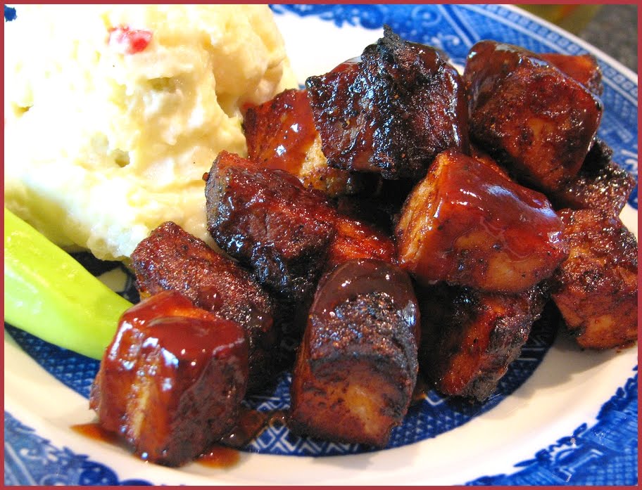 Fat Johnny's Front Porch Smoked Pork Loin Burnt Ends