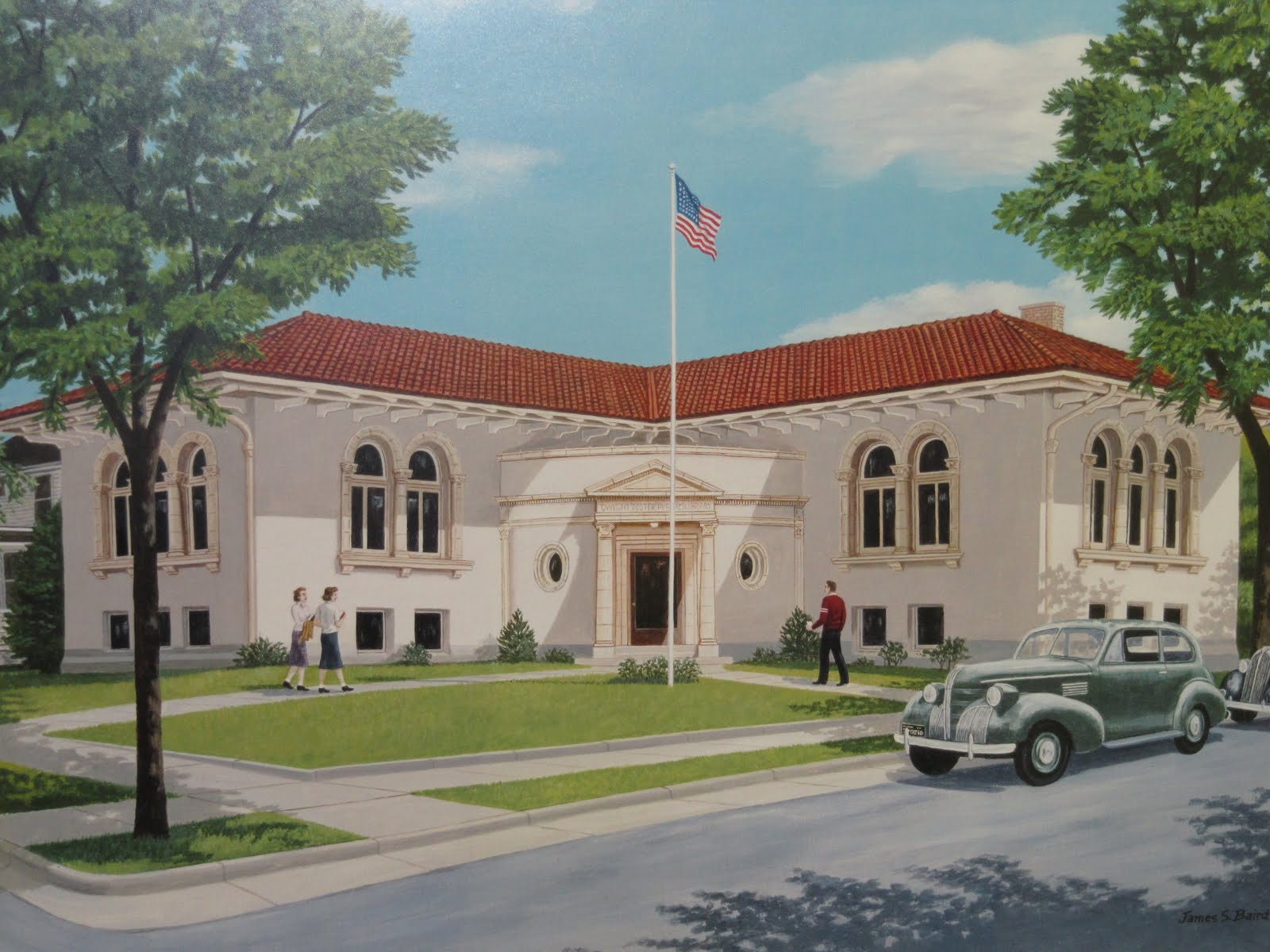 Retiring Guy's Digest Groundbreaking at the Dwight Foster Public