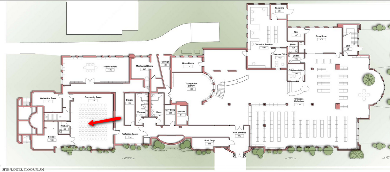 Retiring Guy's Digest Groundbreaking at the Dwight Foster Public