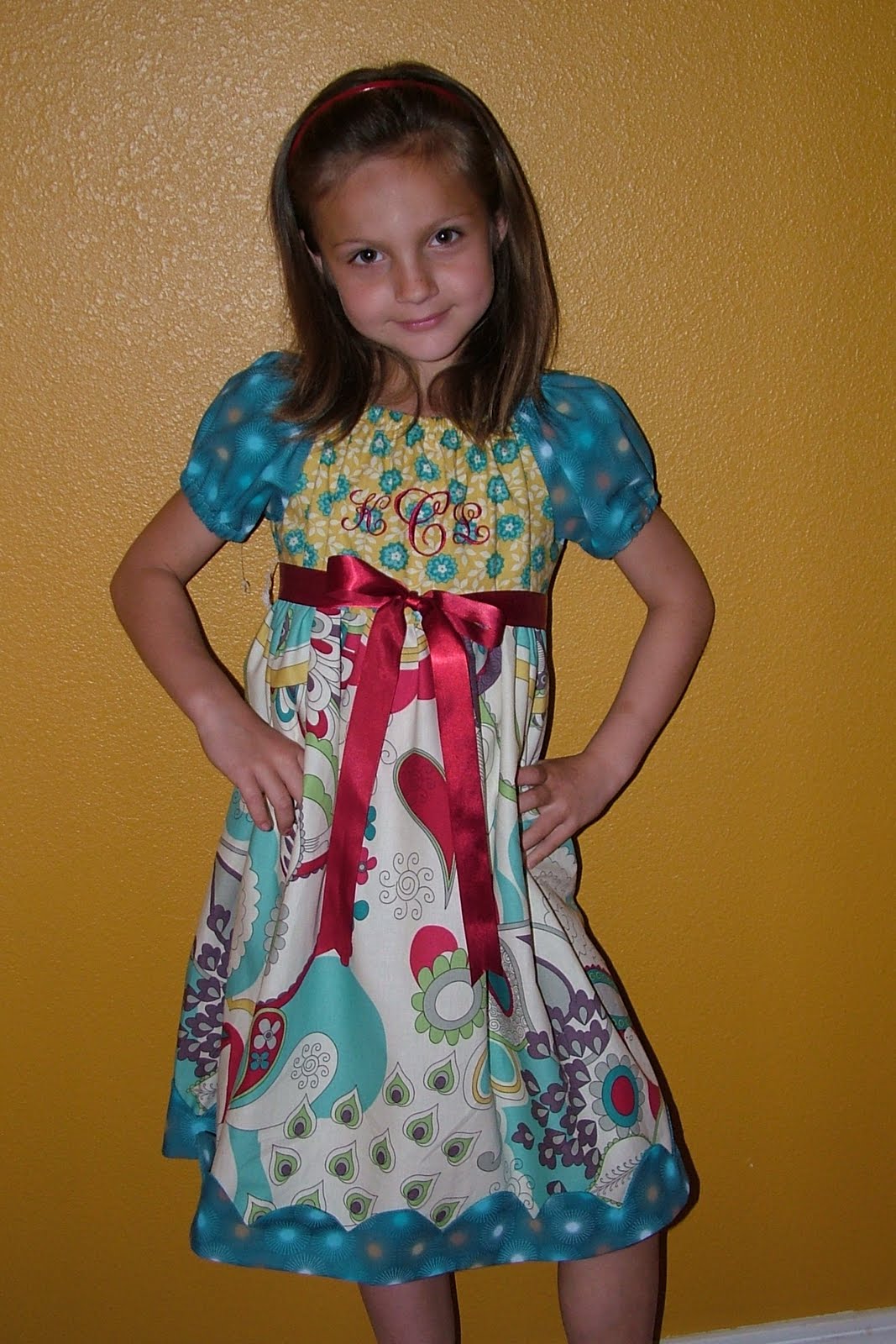 An Easter Dress for Kristen.