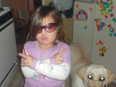sarah bein silly :)