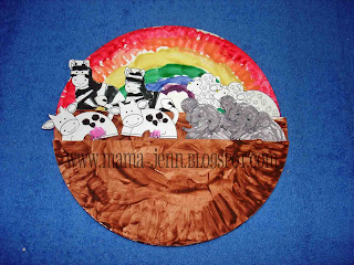 Noah's Ark {paper plate} Craft