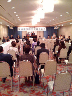 平成２１年度の越谷市国際交流協会総会開催