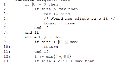 Maidy Vivien: Pseudocode example