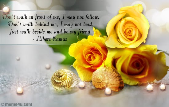 quotes for pictures. quote friendship rose