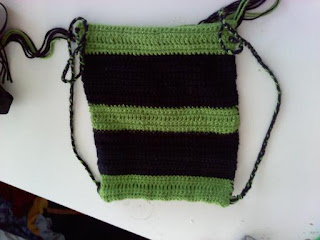Random: Crochet Sports Bag with drawstring