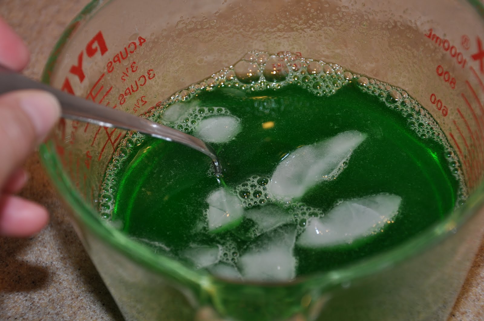 The Changeable Table Green Jello Cream Cheese Salad it's a Utah thing...