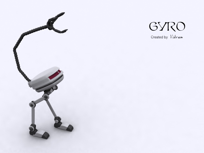 3D Artist: 3Ds Max Character - Gyro