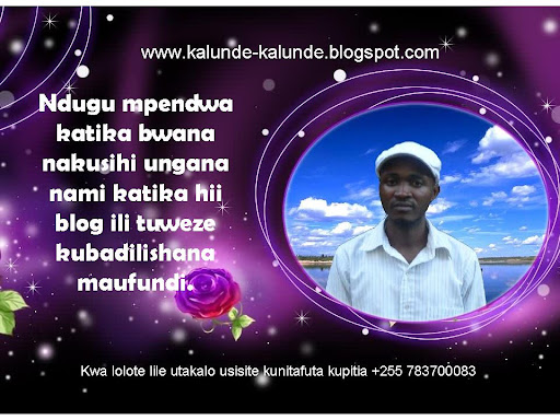 www.kalunde-kalunde.blogspot.com