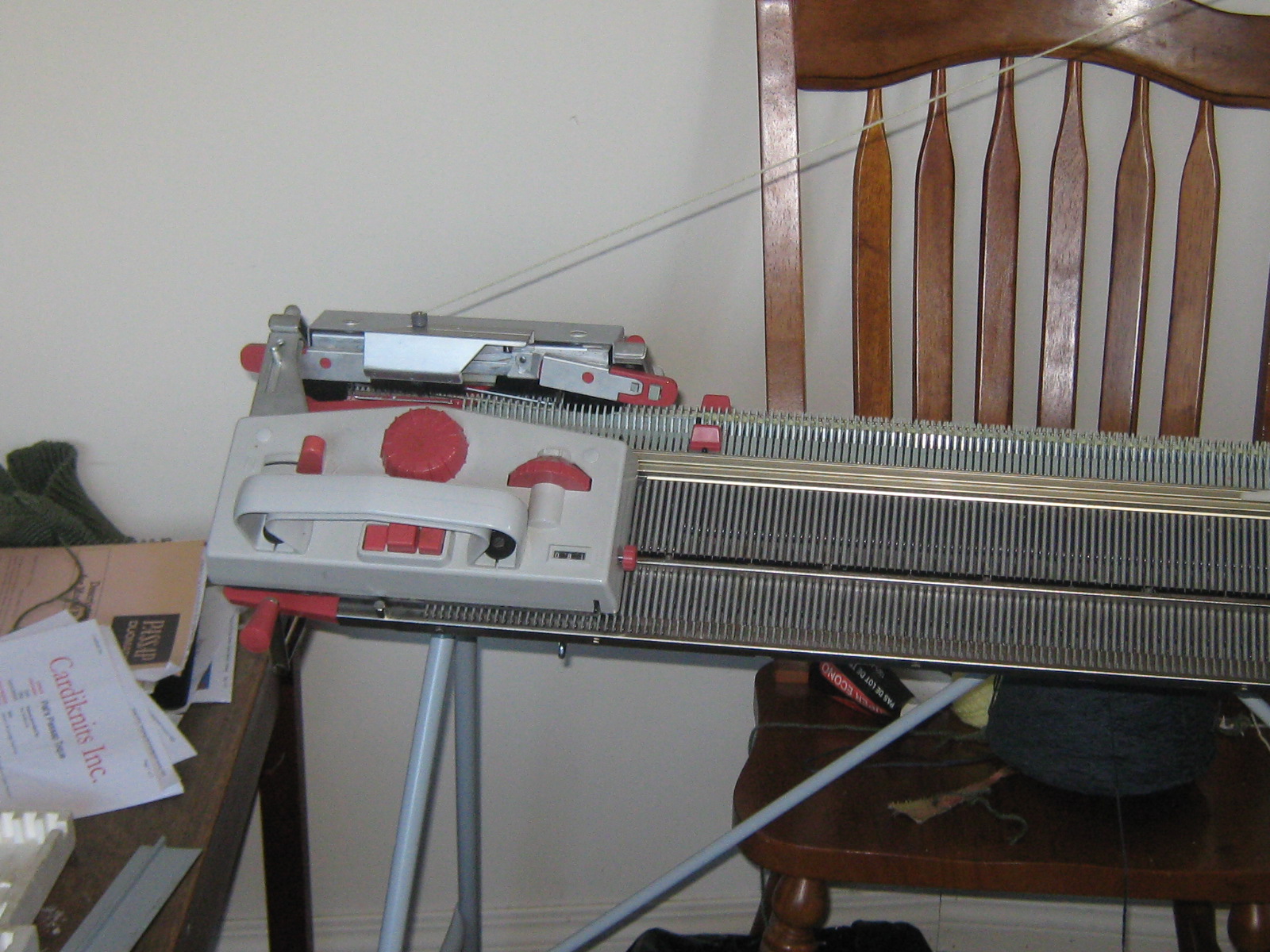 trendy knits my new knitting machine
