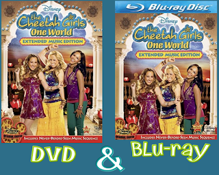CLOSED: "THE CHEETAH GIRLS ONE WORLD" - DVD & Blu-ray