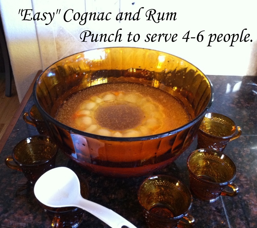 Boulder Libation Easy Congac and Rum Cold Punch