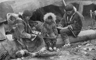 famiglia Inuit