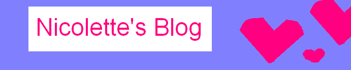 Nicolette's Blog