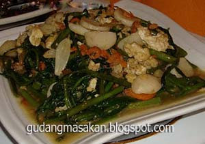 Resep Masakan Tumis Ayam Kangkung - Gudang Resep Masakan