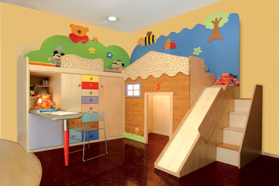 Color en las habitaciones para niños | Decoracion Endotcom