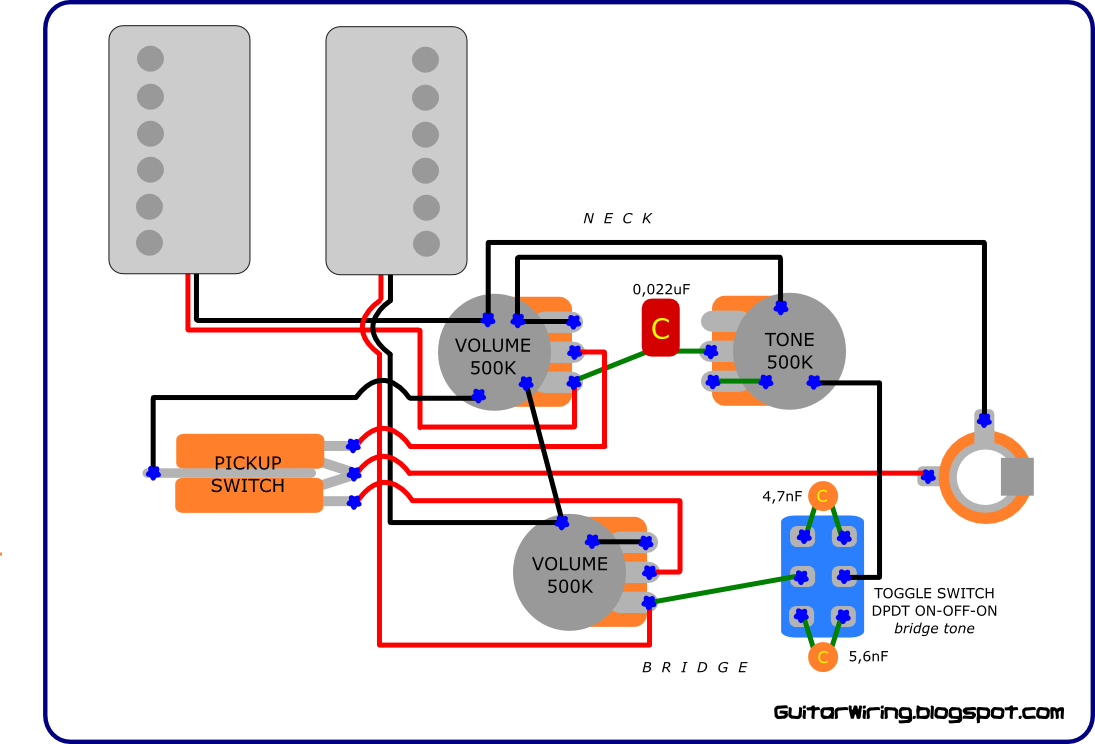 The Guitar Wiring Blog - diagrams and tips: Wiring Mod for ... gibson wiring diagrams 