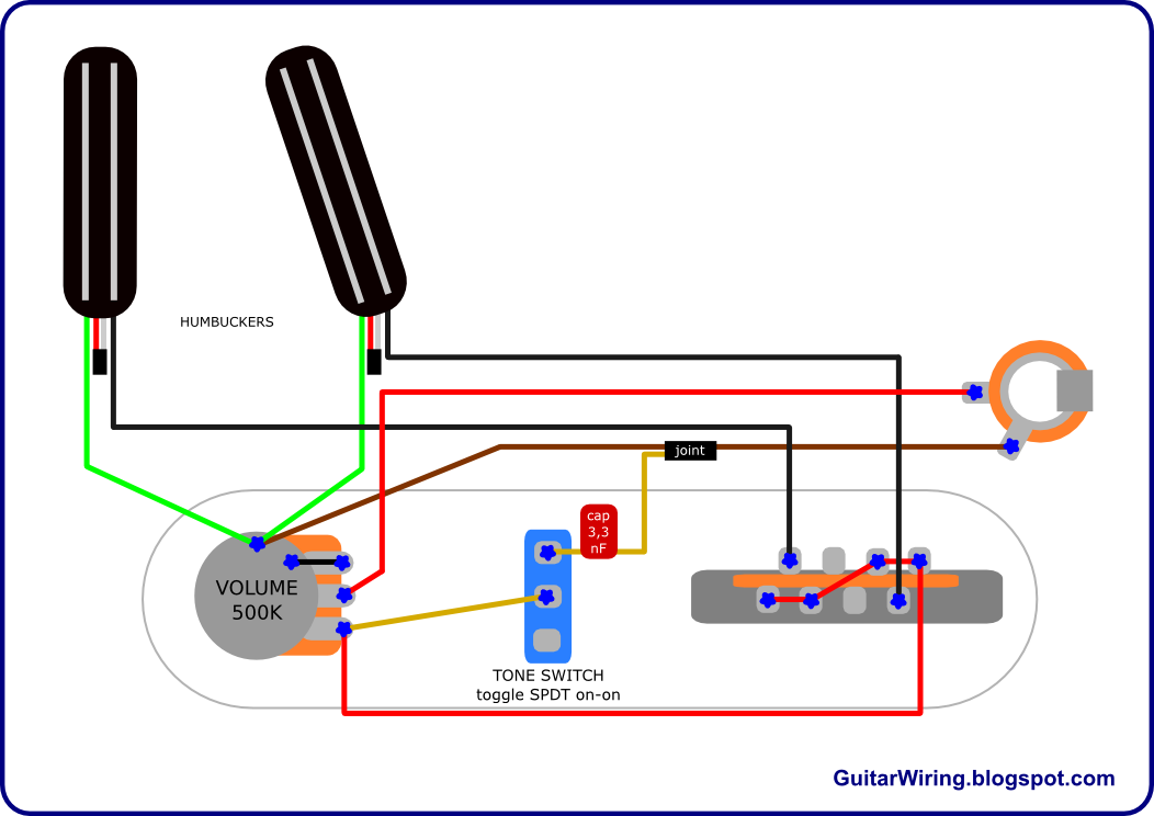 The Guitar Wiring Blog - diagrams and tips: Hot Telecaster ... 5 way import switch wiring diagram 