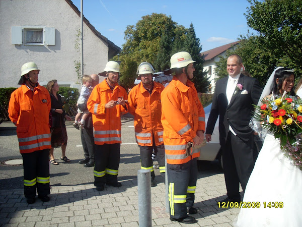 FLOWERS FROM FIREFIGHTERS