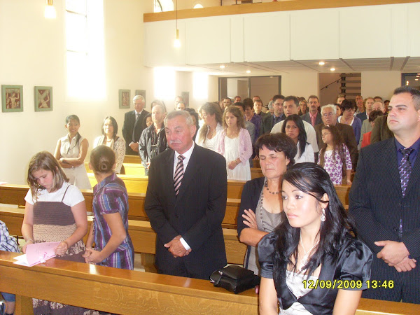 MASS CEREMONY INSIDE THE CHURCH