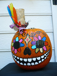 pumpkin paint skull sugar dead pumpkins oops sombrero muertos dia halloween los un jack mexican idea pants craft