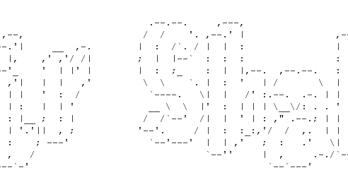 ASAKPKE: Ascii Text Art Generator