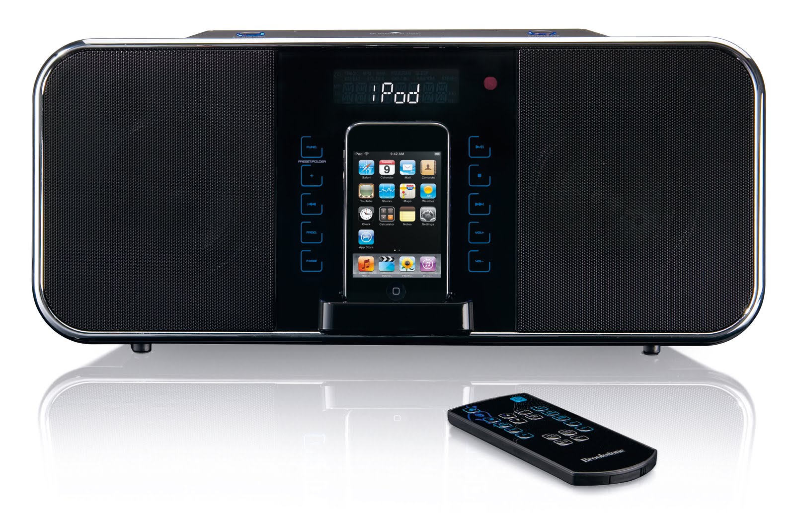 Whom You Know Brookstone iDesign 2in1 Music System Highly