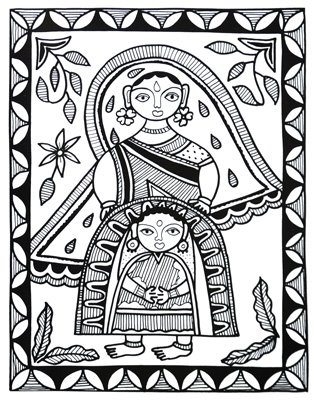 Madhubani Designs and traces for you | Page 2 | Indusladies