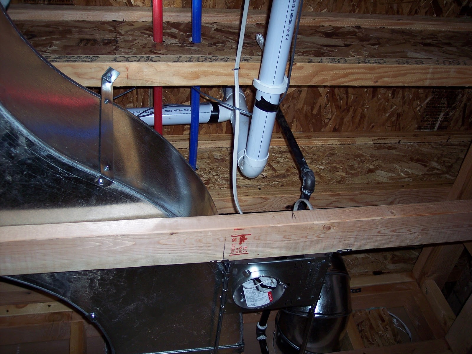 Building a Home Central Vacuum System Rough In