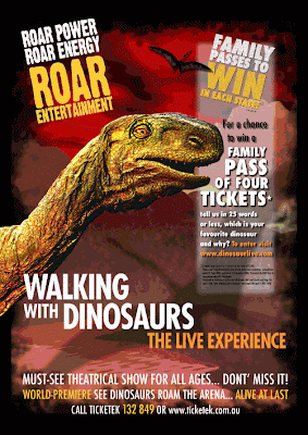 David Moore Designs: Walking With Dinosaurs World Tour