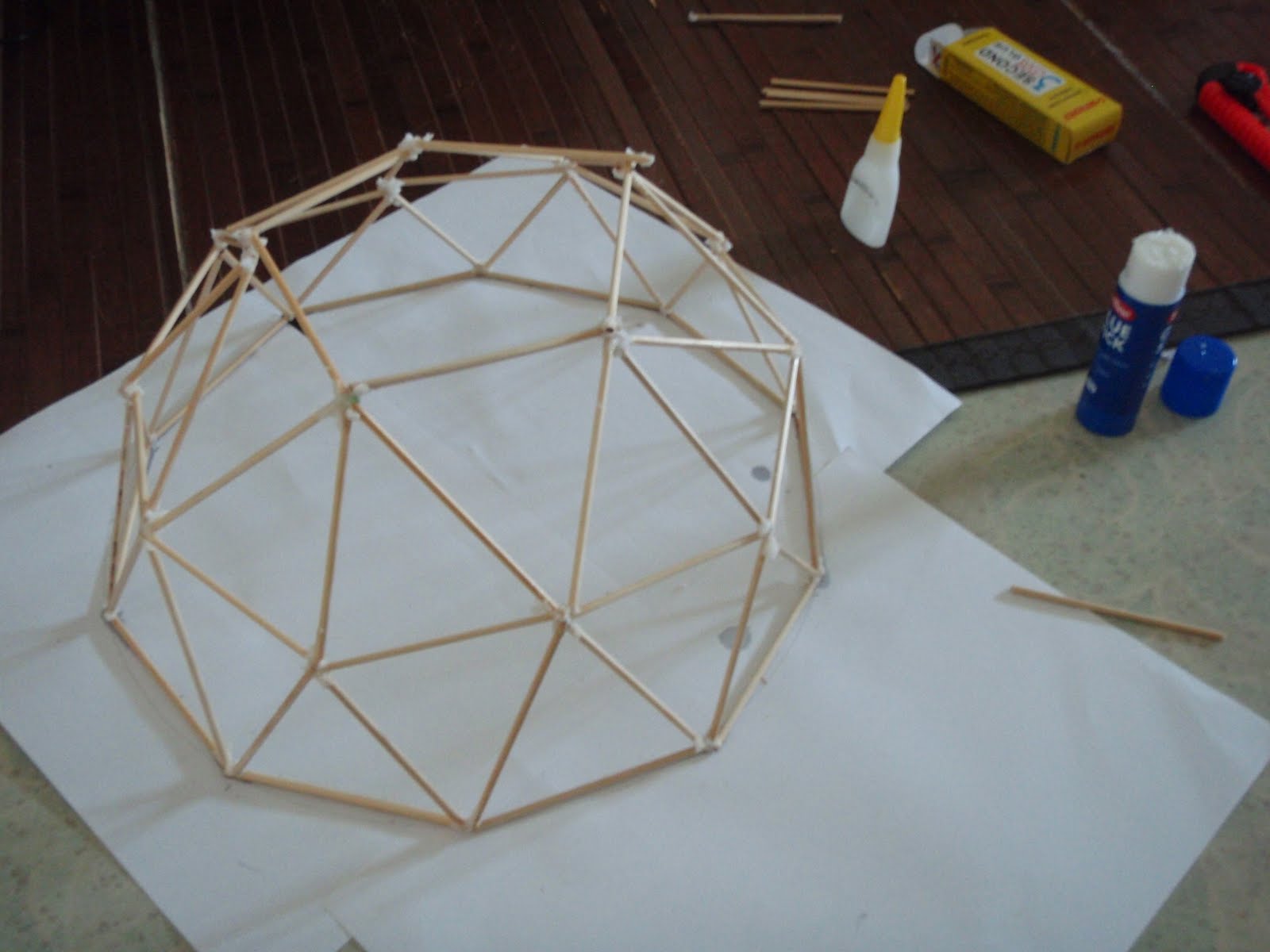 RAG 132 geodesic dome