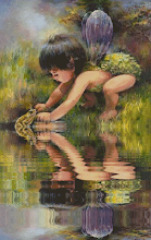 Angelito en la orilla