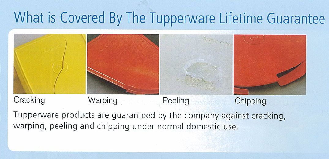 Tupperware Collections Tupperware Use and Care