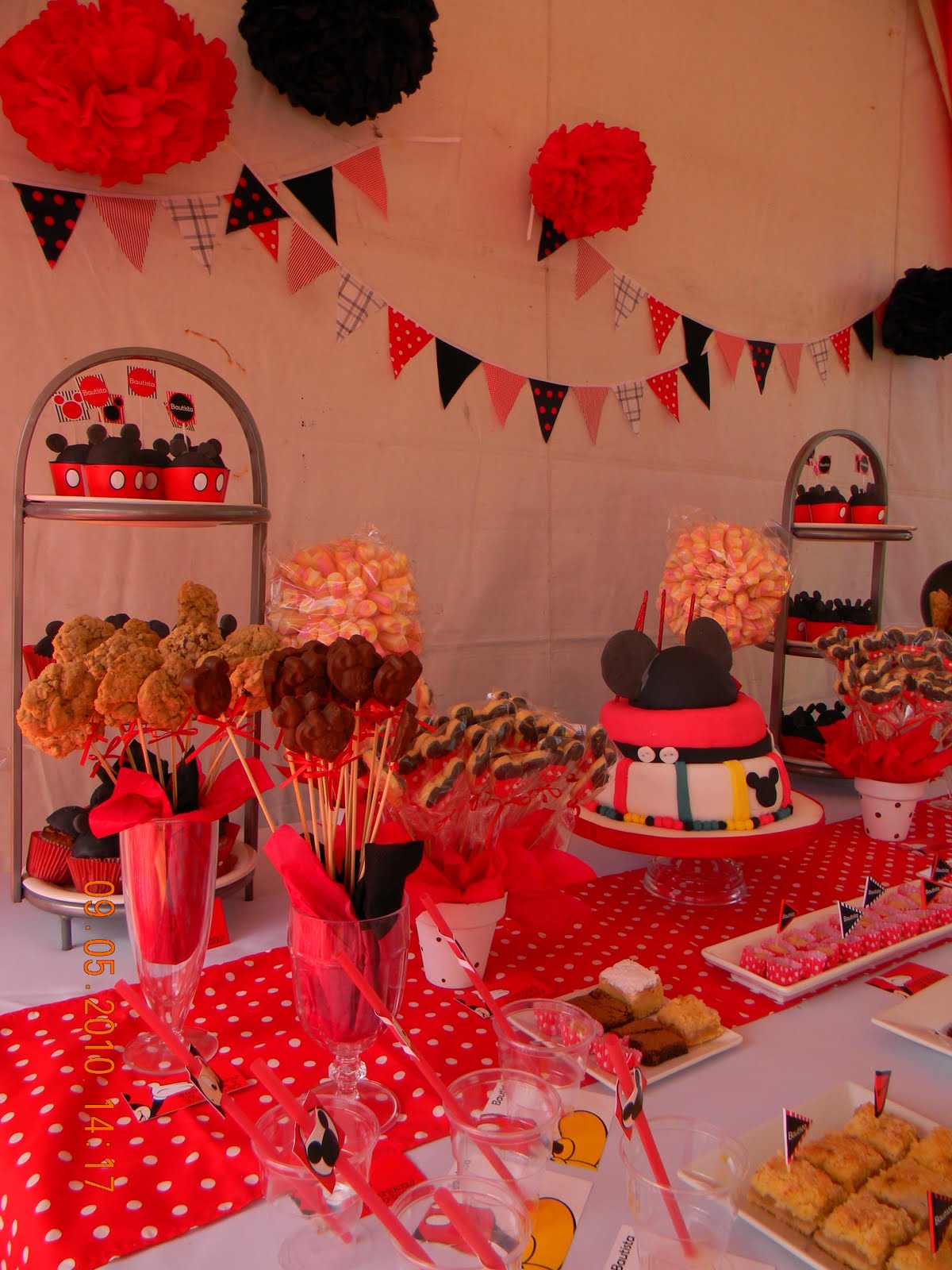 Cumples Tematicos: CUMPLEAÑOS MICKEY MOUSE