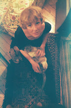 Toni with Kim her Siamese Cat