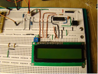 PIC16F688 based Digital Voltmeter