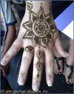 traditional henna pattern henna tattoo for back of hand