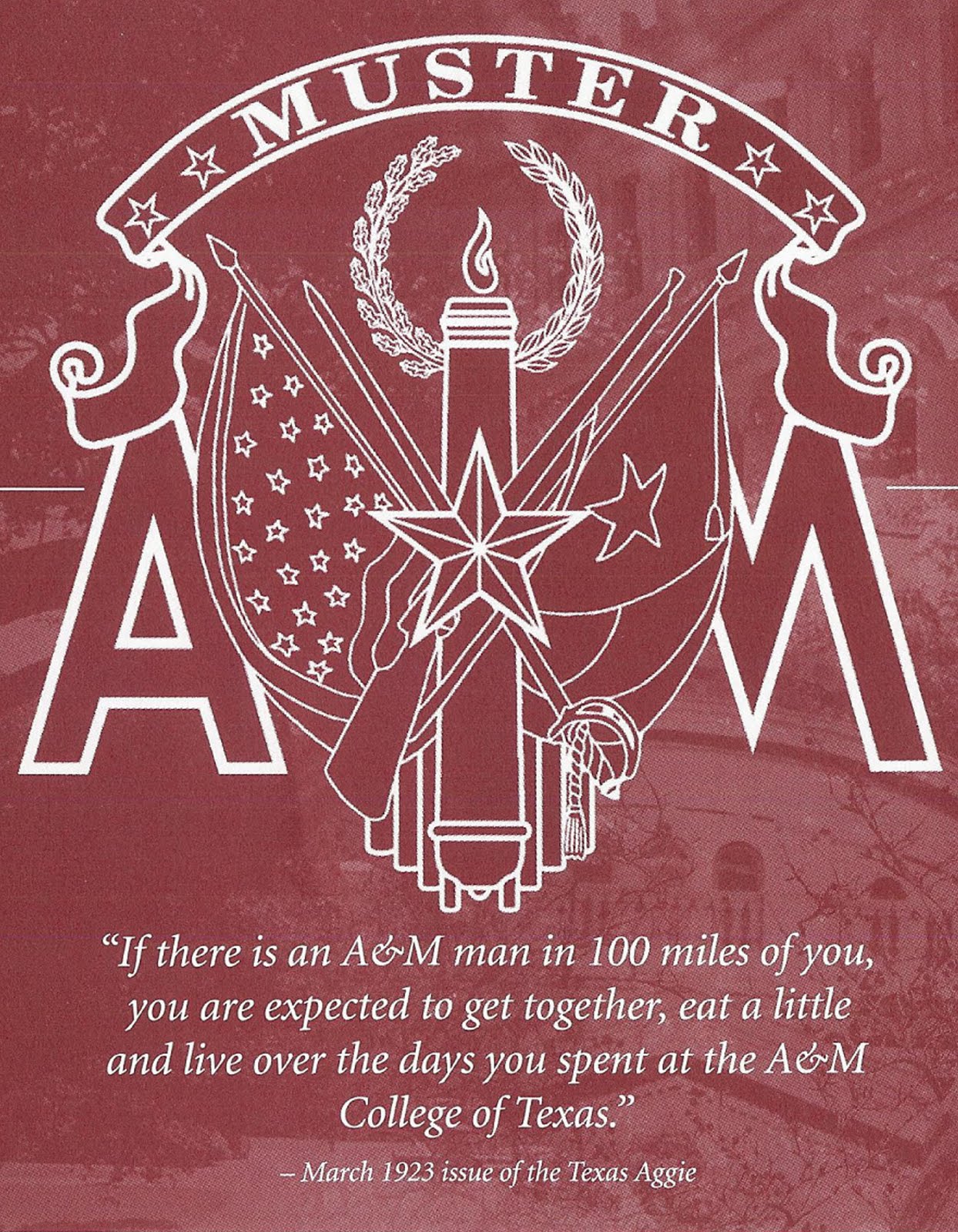 Aggie Muster 2024 Date Leona