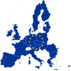 Mapa de la Unión Europea