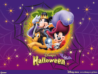 Animated Disney Halloween Wallpaper