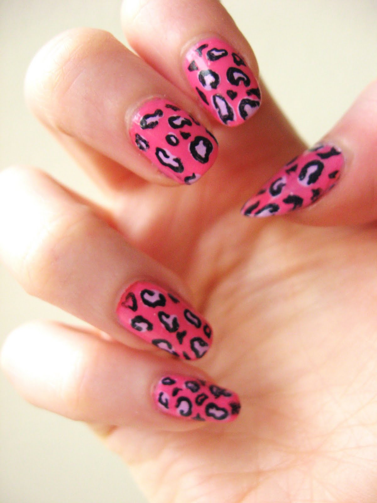 NOTD - Leopard Print Nails | Makeup Savvy - makeup and ...