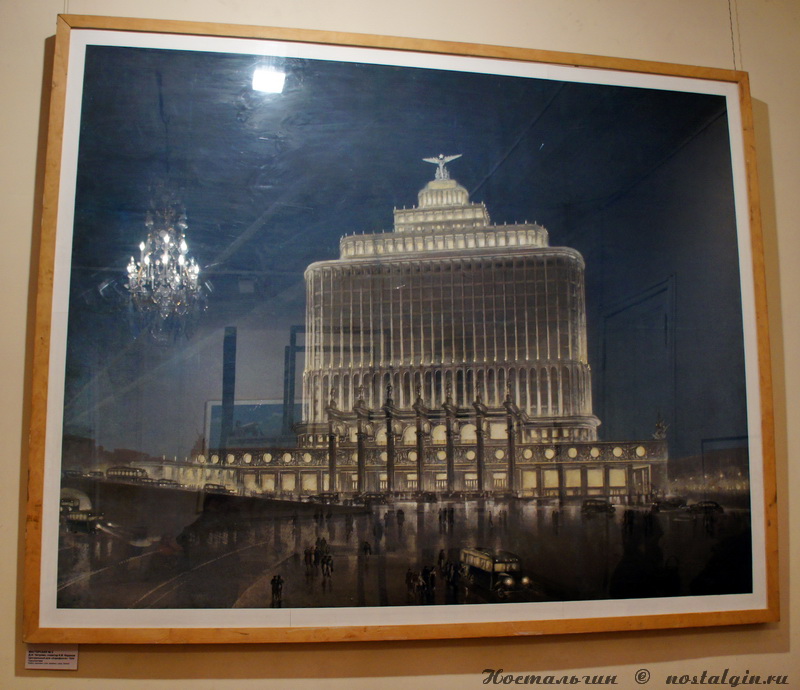 Центральный дом аэрофлота проект д н чечулина