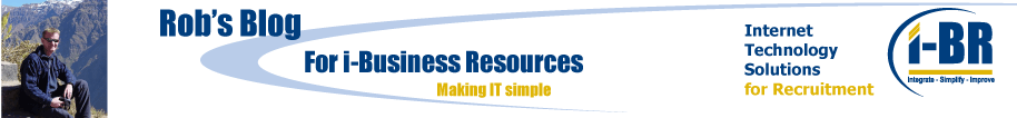 Rob's blog for i-Business Resources