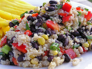 Quinoa and Black Bean Salad | hey deb henry...