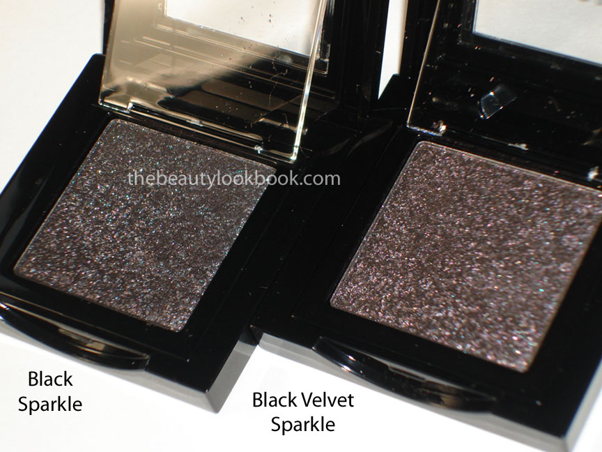 Bobbi Brown Sparkle Eyeshadows: Black & Velvet - The Beauty