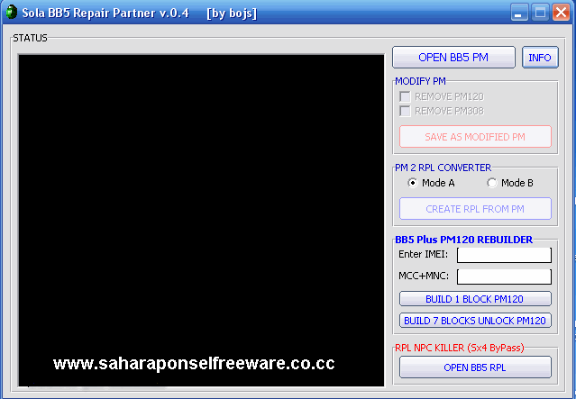 How to write rpl in bb5 03 picture