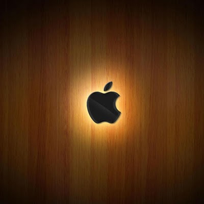 Apple logo, wood background download free wallpapers for Apple iPad