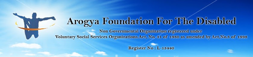 Arogya Foundation For The Disabled